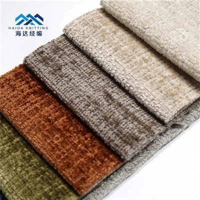 실내 장식을위한 Chenille 직물